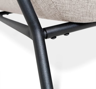 Кресло мягкое Sheffilton SHT-AMS2 (серый дым/черный муар)