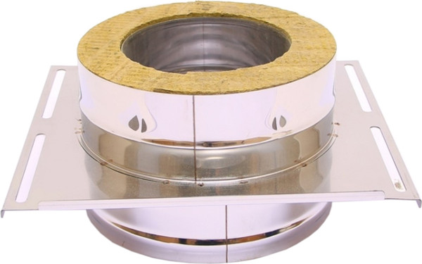 Площадка монтажная для труб Ferrum 430+нерж./1.5 Ф140x210 / f3207 - фото