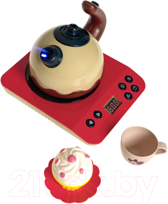 Кухонная плита игрушечная Bondibon Кухня и чистота с плитой / ВВ5381