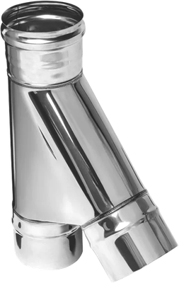 Тройник для дымохода Ferrum 135° 430/0.8мм Ф120 / f4619 - фото