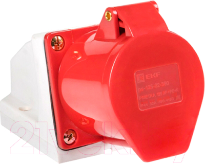 Розетка кабельная EKF PS-125-32-380 - фото