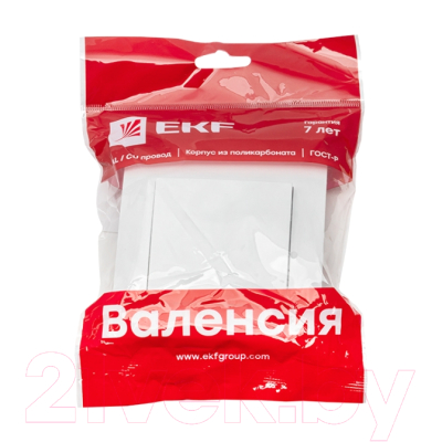 Выключатель EKF PROxima Валенсия / EWV10-021-10