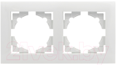 Рамка для выключателей и розеток EKF PROxima Валенсия / EWM-G-302-10 - фото