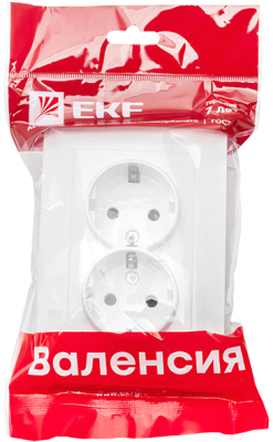 Розетка EKF PROxima Валенсия / EWR16-128-10