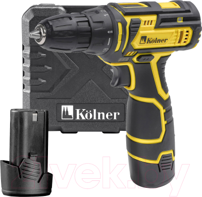 Аккумуляторная дрель-шуруповерт Kolner KCD 12-2LC - фото