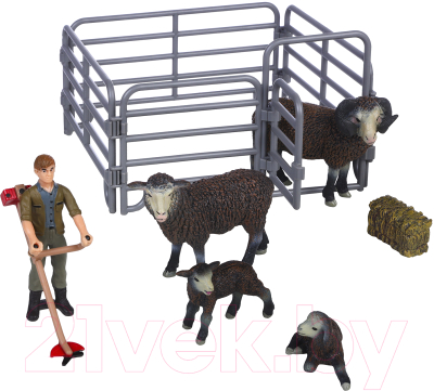 Набор фигурок коллекционных Masai Mara На ферме / MM215-348 - фото