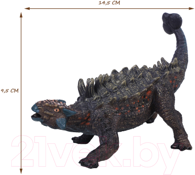 Фигурка коллекционная Masai Mara Мир динозавров. Анкилозавр / MM216-035