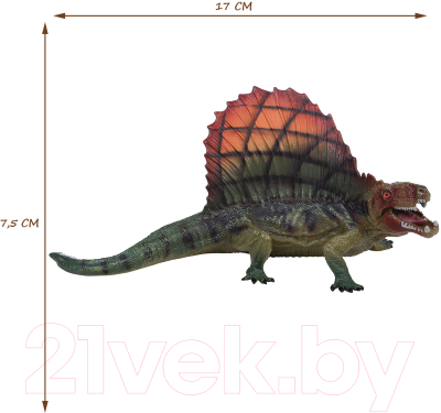 Фигурка коллекционная Masai Mara Мир динозавров. Диметродон / MM216-047