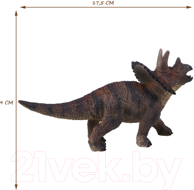 Фигурка коллекционная Masai Mara Мир динозавров. Трицератопс / MM216-054