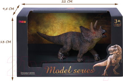 Фигурка коллекционная Masai Mara Мир динозавров. Трицератопс / MM216-054