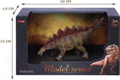 Фигурка коллекционная Masai Mara Мир динозавров. Стегозавр / MM216-058