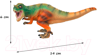 Фигурка коллекционная Masai Mara Мир динозавров. Акрокантозавр / MM216-064