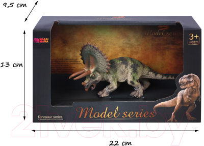 Фигурка коллекционная Masai Mara Мир динозавров. Трицератопс / MM216-065
