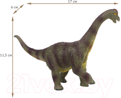 Фигурка коллекционная Masai Mara Мир динозавров. Брахиозавр / MM216-069