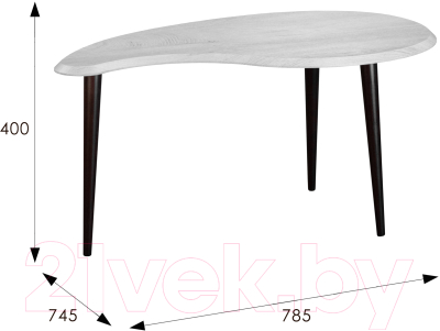 Журнальный столик Мебелик BeautyStyle 19