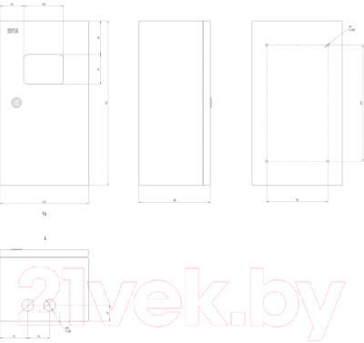 Корпус металлический ЭРА Simple / Б0041660