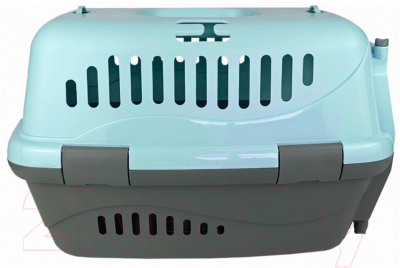 Переноска для животных ZooExpress Турне 16211 (голубой) - фото