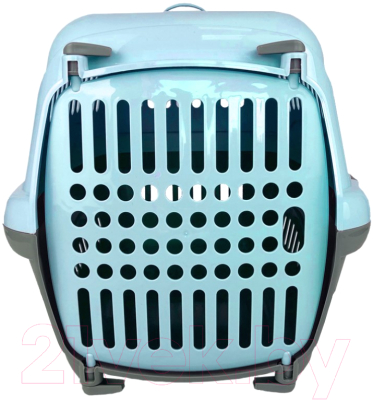 Переноска для животных ZooExpress Турне 16211 (голубой)