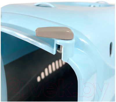 Переноска для животных ZooExpress Турне 16211 (голубой)