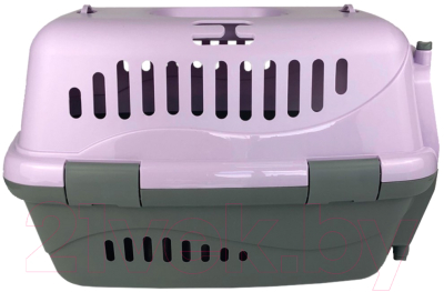 Переноска для животных ZooExpress Турне 16212 (фиолетовый) - фото