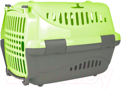 Переноска для животных ZooExpress Турне 16213 (зеленый)