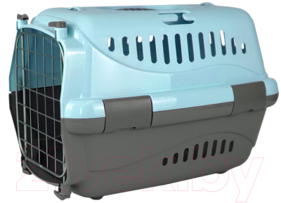 Переноска для животных ZooExpress Турне 17311 (S, голубой) - фото