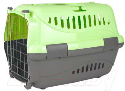 Переноска для животных ZooExpress Турне 17313 (S, зеленый) - фото