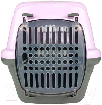 Переноска для животных ZooExpress Турне 18112 (L, фиолетовый) - фото