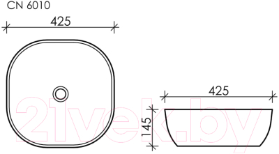 Умывальник Ceramica Nova Element CN6010