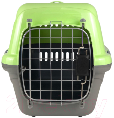 Переноска для животных ZooExpress Турне авиа 18413 (L, зеленый)