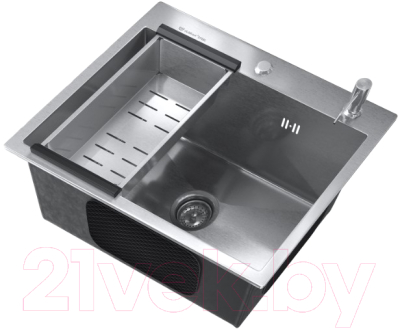 Мойка кухонная Ulgran Steel 50x45 - фото