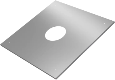 Экран защитный для дымохода Ferrum 430/0.5мм 580x580 Ф210 / f5321 - фото