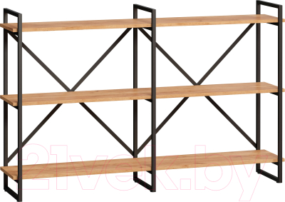 Стеллаж Loftyhome Мальборк Рант 160 / 1251827 - фото