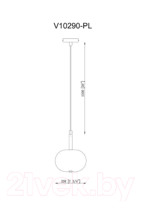 Потолочный светильник Moderli Cute / V10290-PL