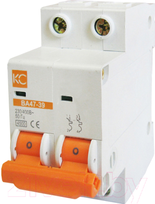 Выключатель автоматический КС ВА 47-39 2Р 20А С / 80411 - фото
