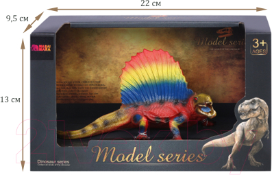 Фигурка коллекционная Masai Mara Мир динозавров. Диметродон / MM216-377