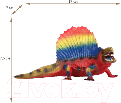 Фигурка коллекционная Masai Mara Мир динозавров. Диметродон / MM216-377