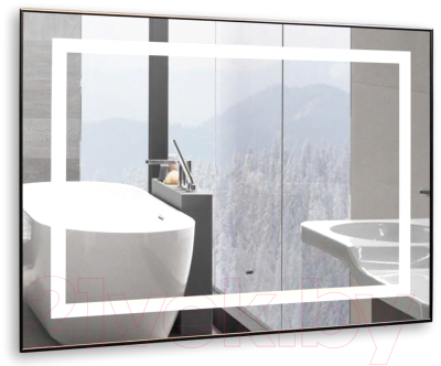 Зеркало Silver Mirrors Саурон 80x60 / LED-00002509