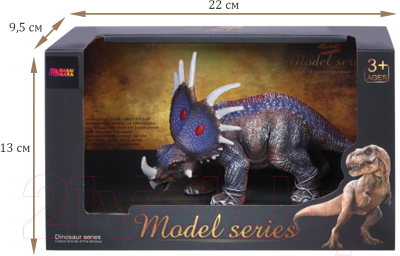Фигурка коллекционная Masai Mara Мир динозавров. Стиракозавр / MM216-387