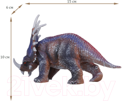 Фигурка коллекционная Masai Mara Мир динозавров. Стиракозавр / MM216-387