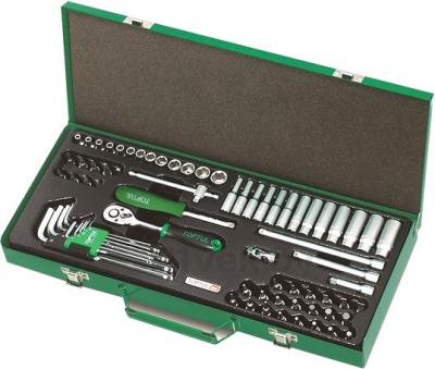 Универсальный набор инструментов Toptul GCAD7202 (72 предмета) - фото