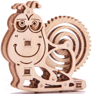 Конструктор Wood Trick Вудик Улитка / 1234-W3 - фото