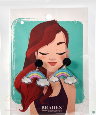 Серьги Bradex Радуга / AS 1647