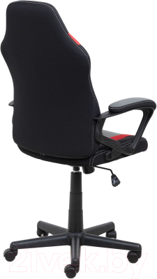 Кресло геймерское AksHome Flaviy (черный/серый/красный)