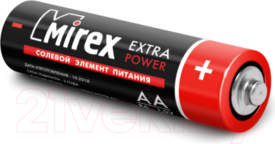 Комплект батареек Mirex R6 AA / 23702-ER6-S4