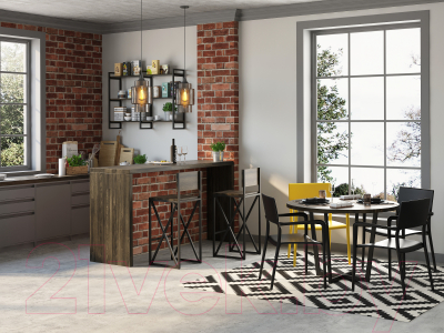 Обеденный стол Loftyhome Мальборк Раунд / 1528169