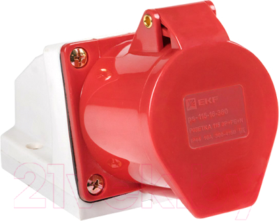 Розетка кабельная EKF PROxima PS-115-16-380 - фото