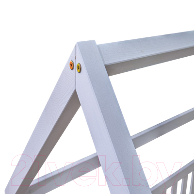 Стилизованная кровать детская Dipriz Д.7436.1 (белый)