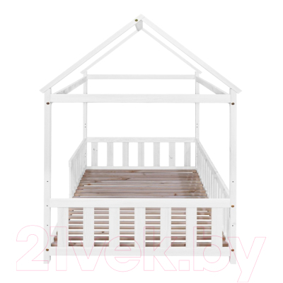 Стилизованная кровать детская Dipriz Д.7434.1 (белый)