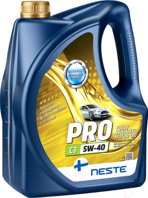 Моторное масло Neste Pro C3 5W40 / 117345 - фото